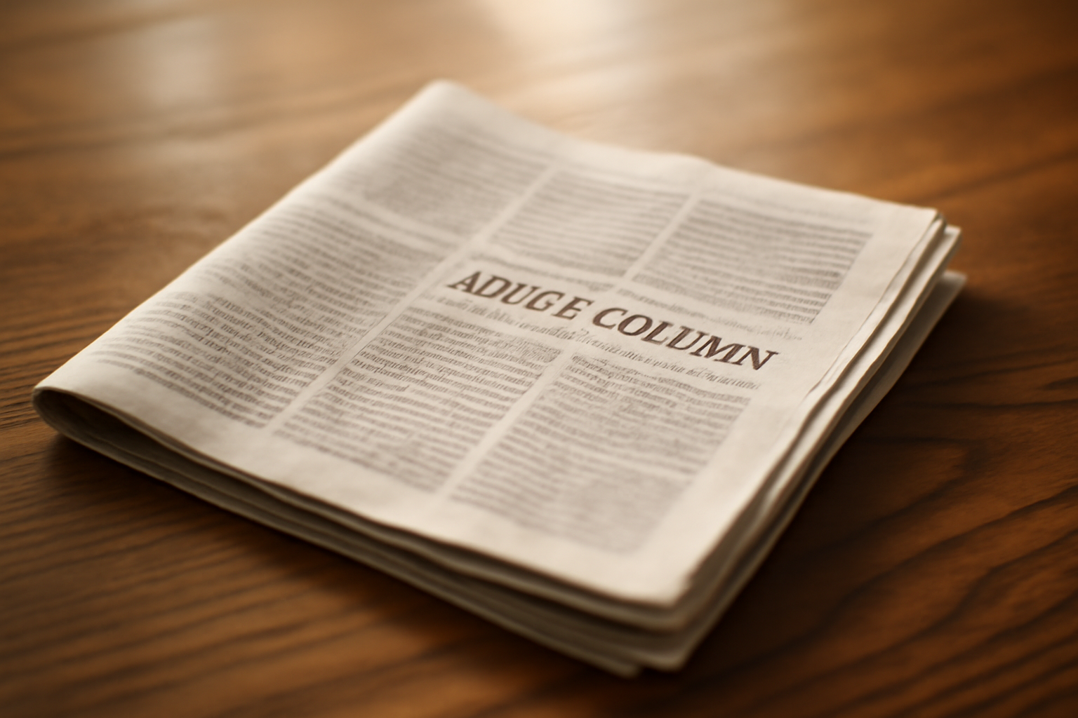 Newspaper advice column page with a reader letter and printed response